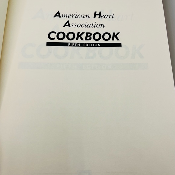 American Heart Association Cookbook 5th Edition 1991 Paperback Times Books!! - Picture 3 of 7
